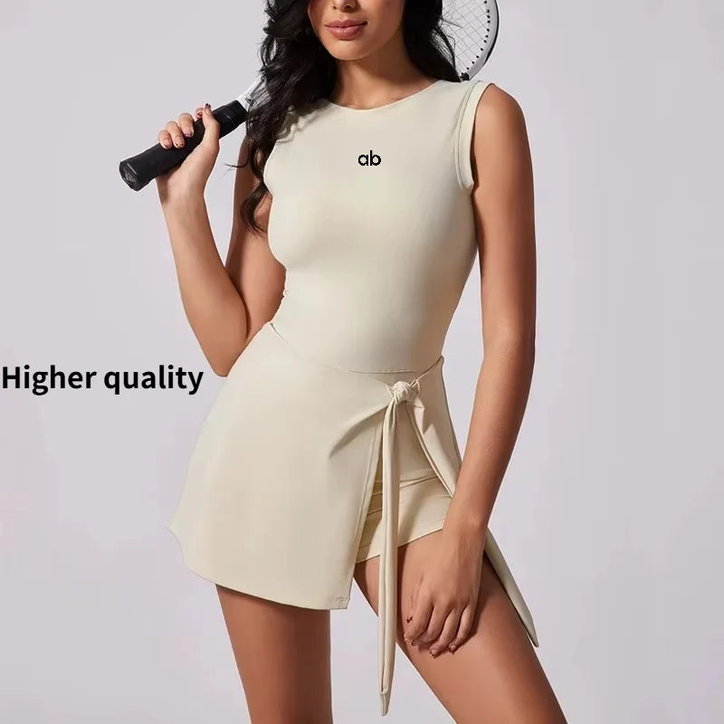 Vestido de Tenis para Mujer con Shorts Integrados, Vestid...