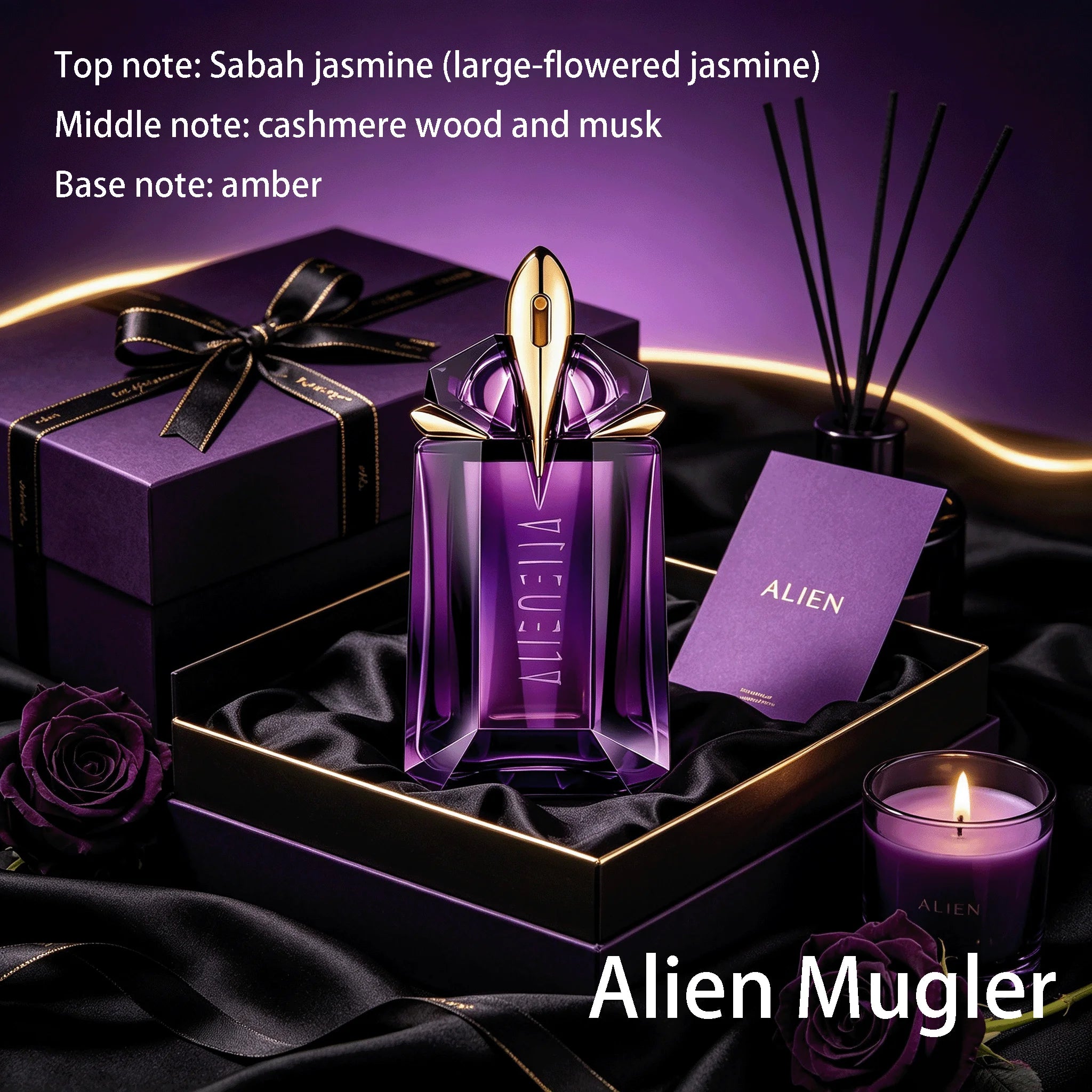 Perfume para Mujer 100ml Alienne, con Notas de Apertura d...