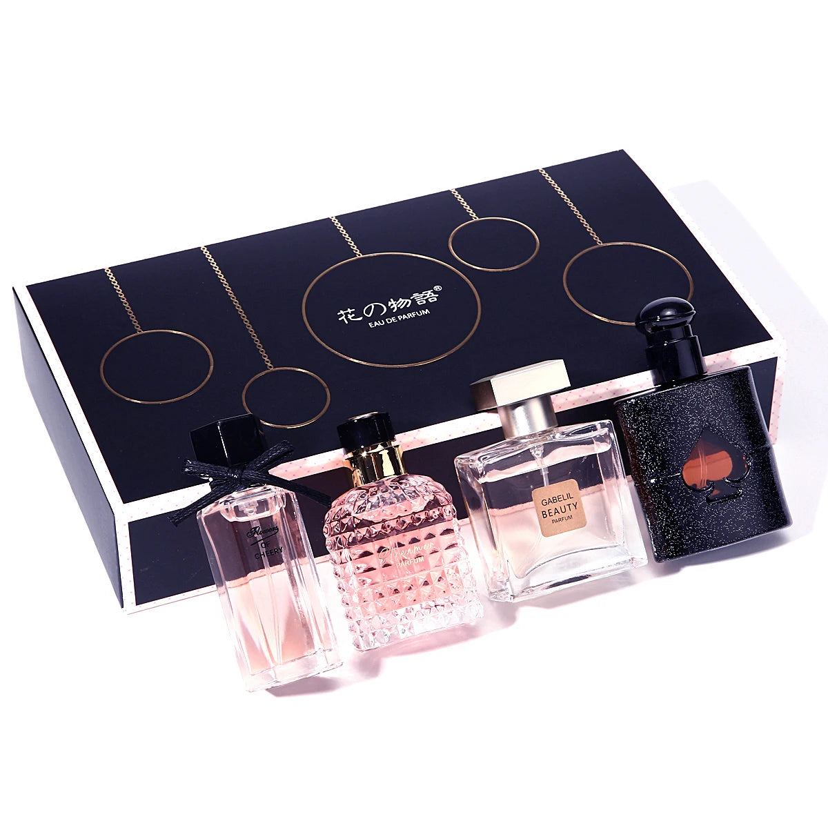 Caja de Regalo de Perfume FloralVerse 4 en 1: Colección d...