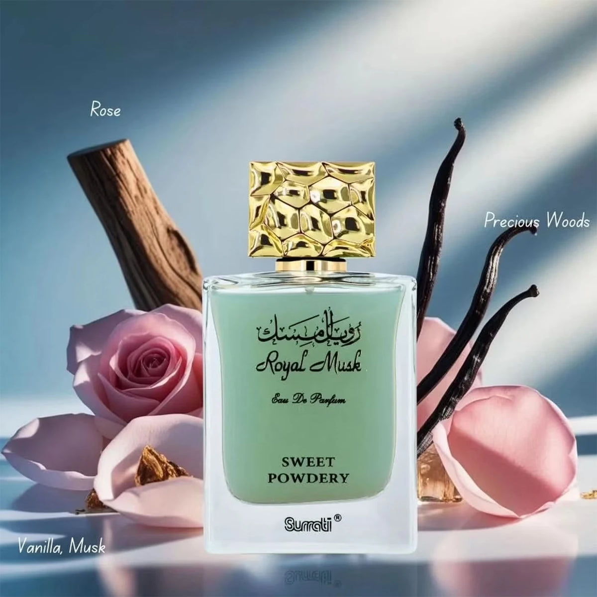 SURRATI Royal Musk Sweet Powdery Eau de Parfum Spray para...