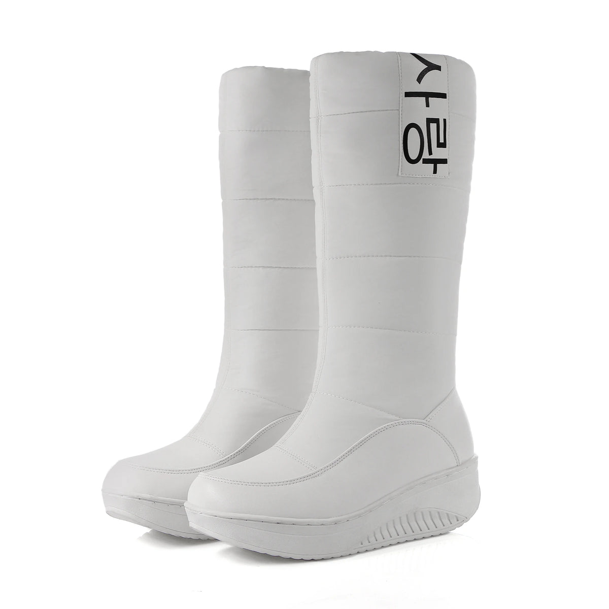 Botas de nieve para mujer, zapatos de algodón para niñas,...