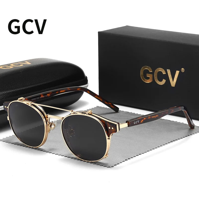 GCV gafas de sol con lentes extraíbles de doble capa, gaf...