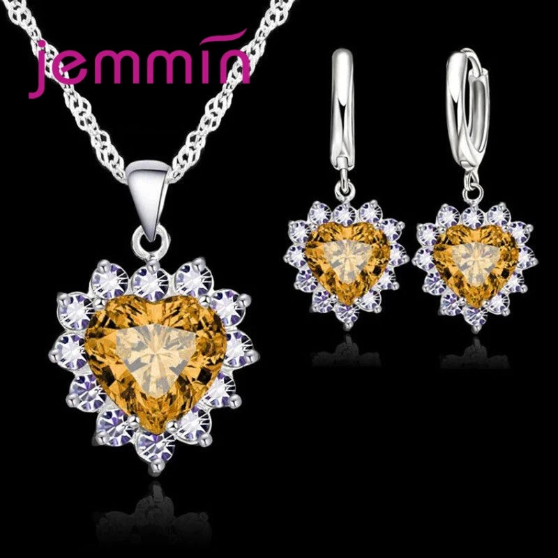 ¡Gran venta! Conjuntos de joyería de regalo de aniversari...