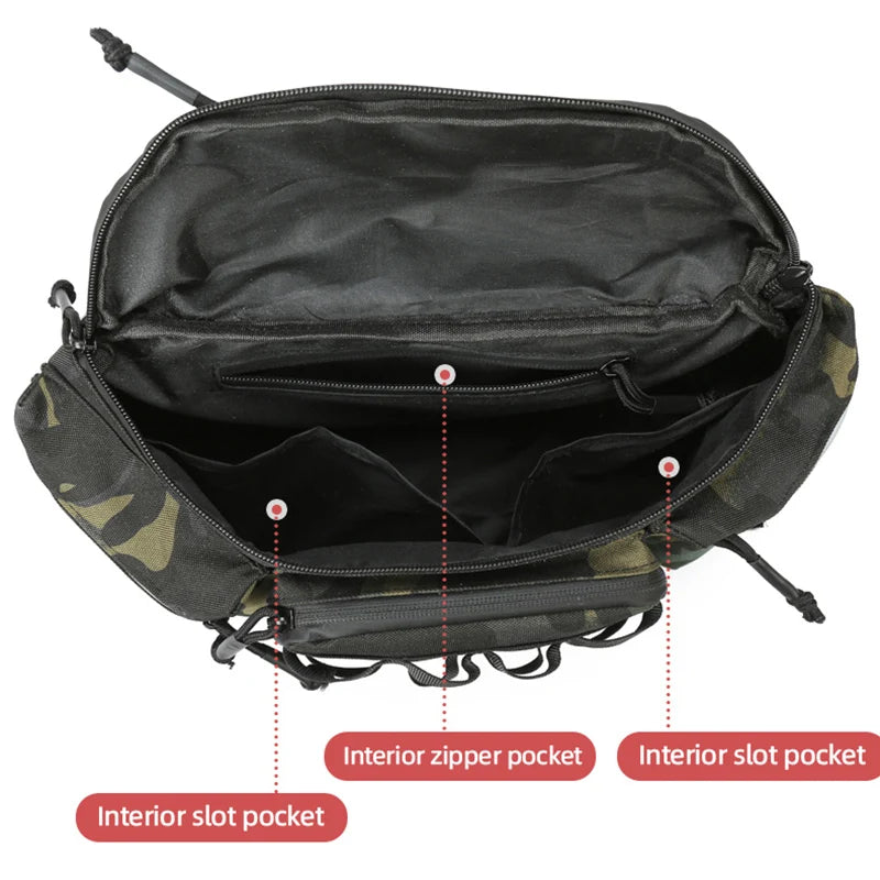 Riñonera táctica para pesca con señuelo, mochila de viaje...