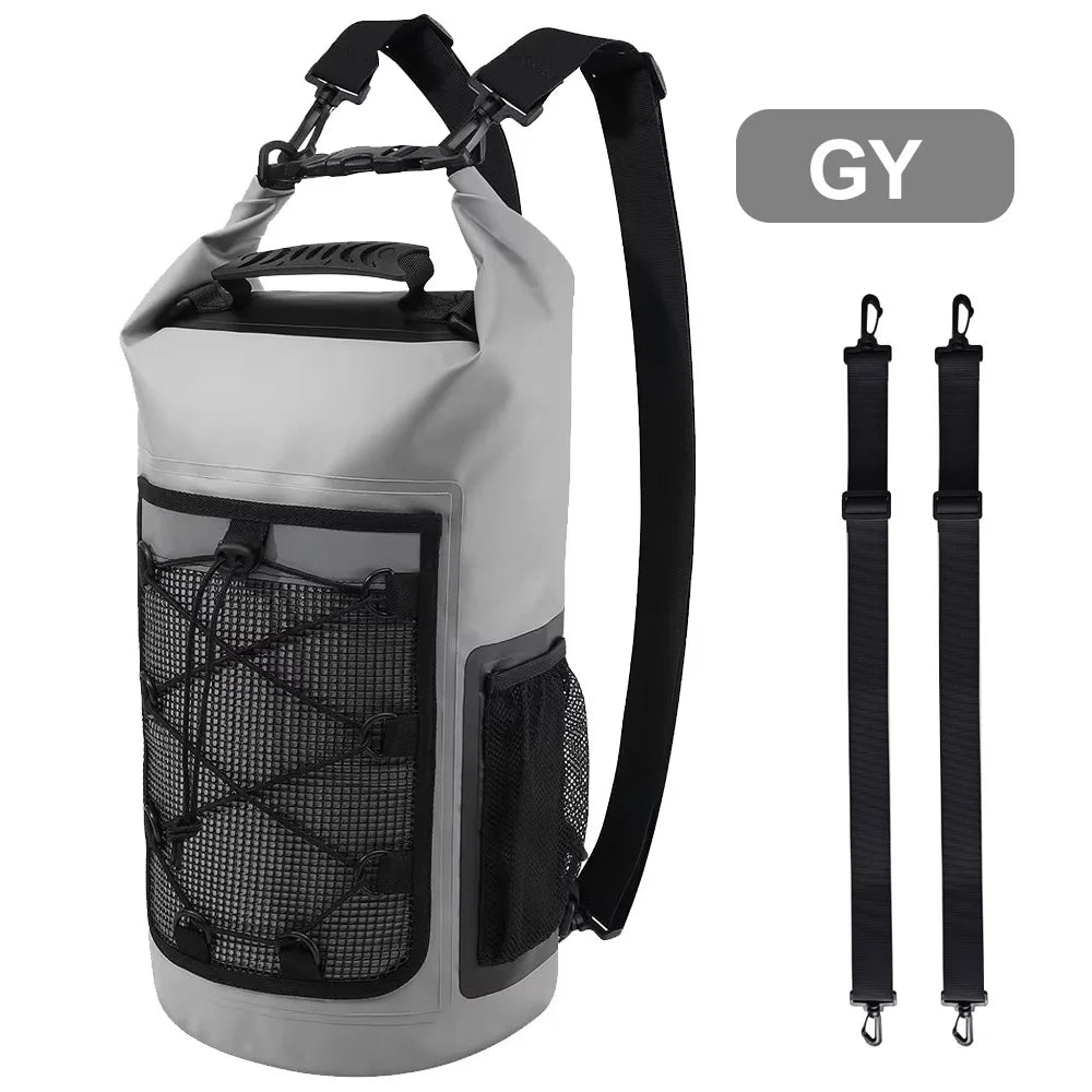 Mochila impermeable de 25L para natación, bolsa seca para...