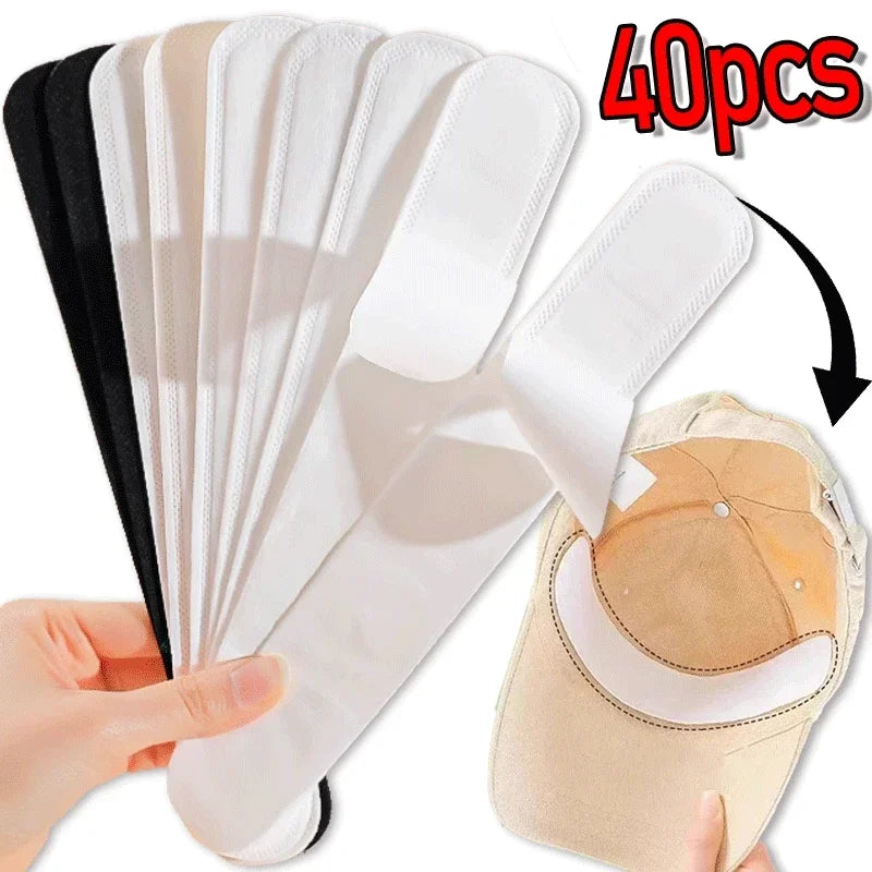 10/40 Uds. Pegatinas absorbentes de sudor para sombrero d...