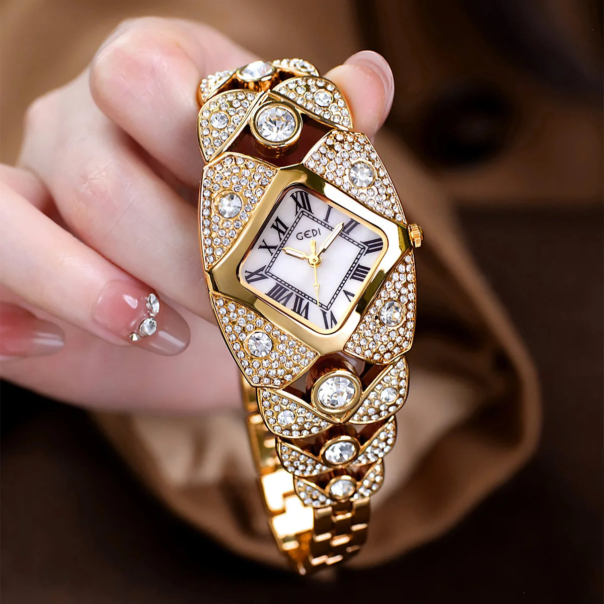 2026 nuevo reloj para mujer, marca de lujo ligera, pulser...