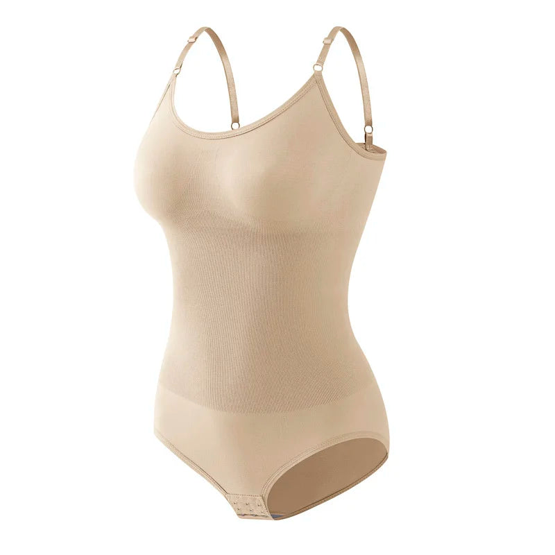 Compression shapewear for women by Corporación Turística, seamless body trainer with firming fabric, designed to enhance curves.