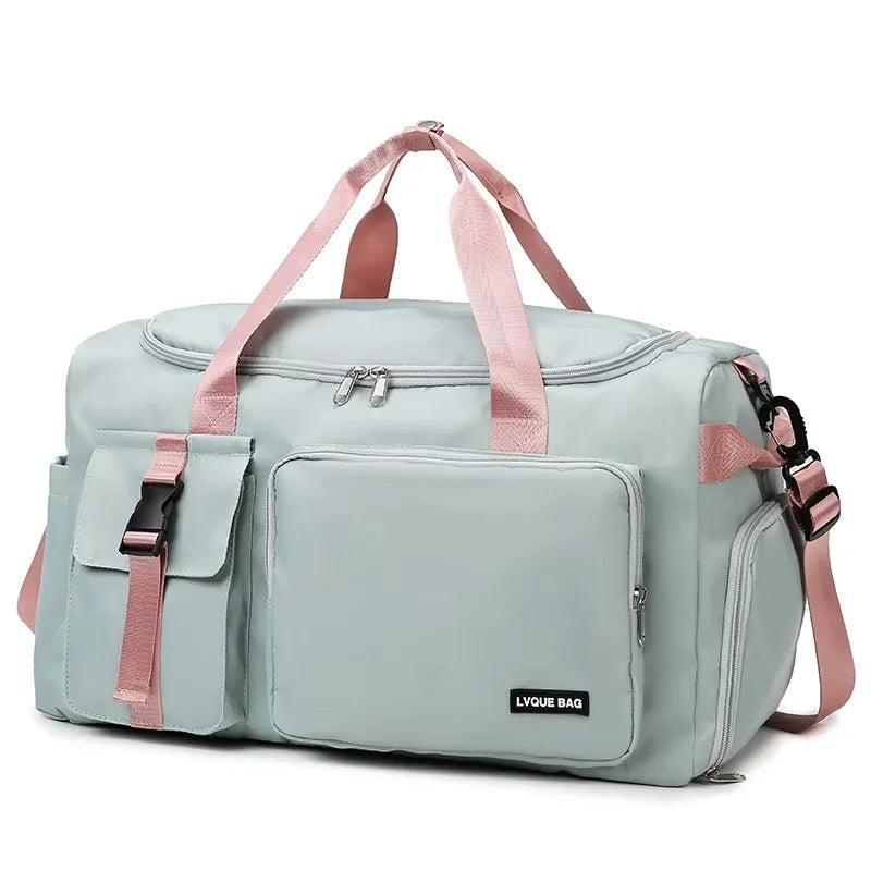 Bolsa de viaje para mujer, mochila de viaje multifunciona...