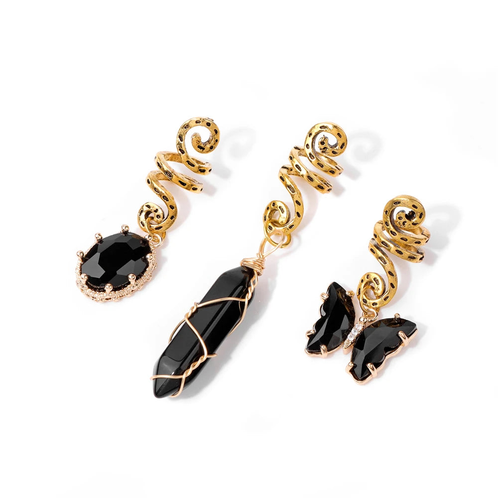 Colgante de piedra Natural para mujer y niña, accesorios ...