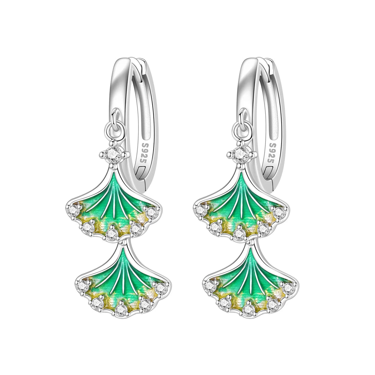 Orstarry Original Plata de Ley 925 pendientes de flor de ...