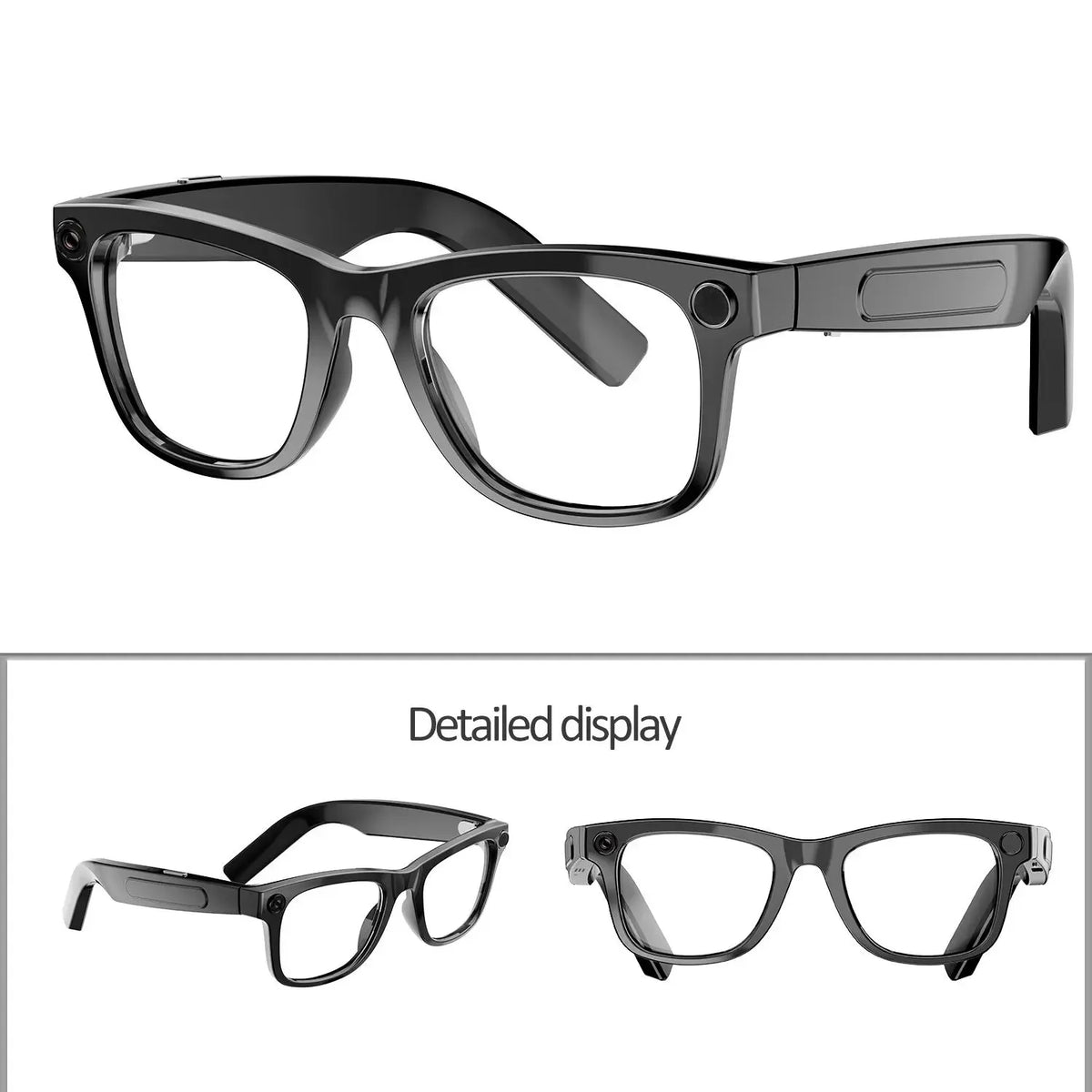 Gafas con cámara 4K con funciones inteligentes de IA que ...