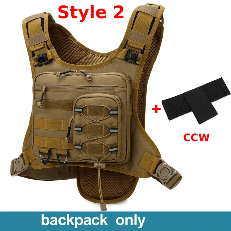 Chaleco de hidratación para correr, mochila deportiva par...