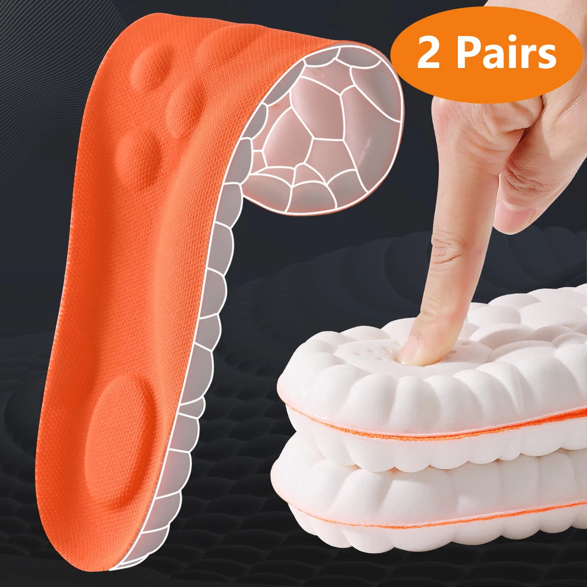 Plantillas Deportivas Látex COSYLEE: Suaves, Transpirables, Soporte Arco