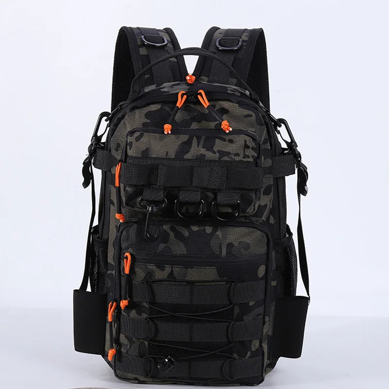 Señuelo de pesca, mochila táctica para acampar, bolsa par...