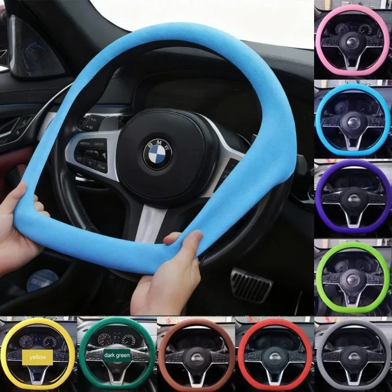 Protector Volante Coche Silicona 38cm - Transpirable y Antideslizante Verano - Corporación Turística
