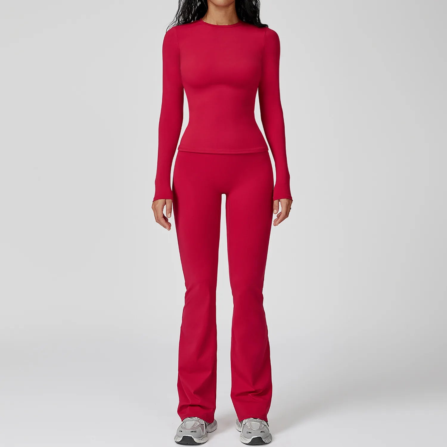 Conjunto de Yoga, 2 uds., ropa deportiva, trajes deportiv...