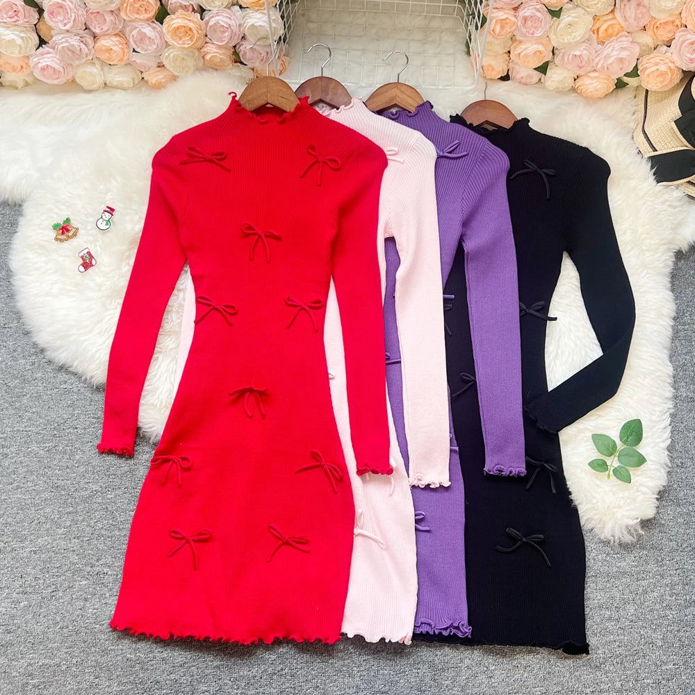 YuooMuoo elegante moda Sexy abrigo caderas tejido Mini ve...