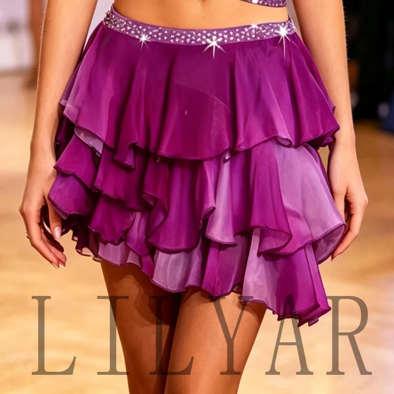 Nuevo Vestido de Práctica y Competición de Baile Latino p...