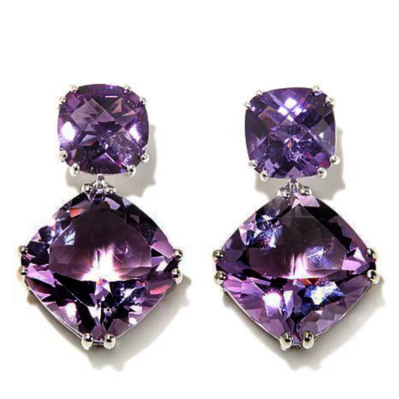 Pendientes de Plata de Ley 925 para Novia, con Circonita ...