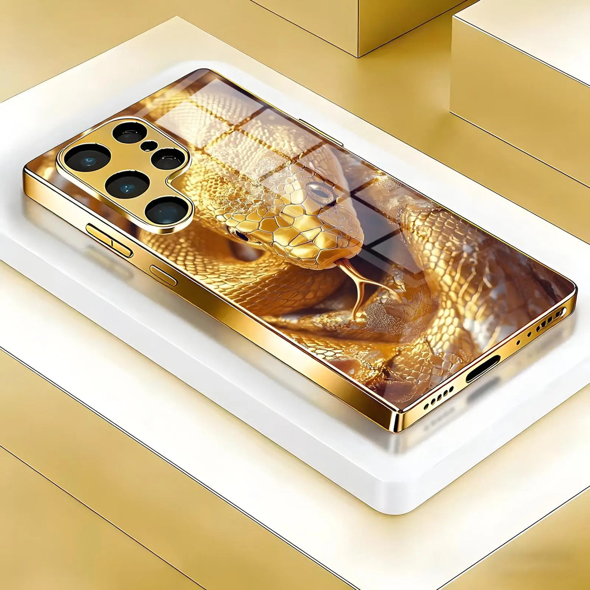 Samsung phone case for S21, S22, S23, S24, S25, S26 models by Corporación Turística, showing the protective design and material.