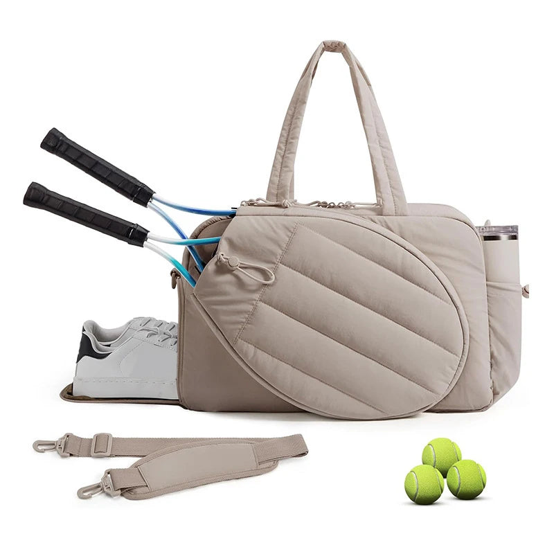 Bolsa para raquetas de tenis, bolsa de gimnasio para muje...