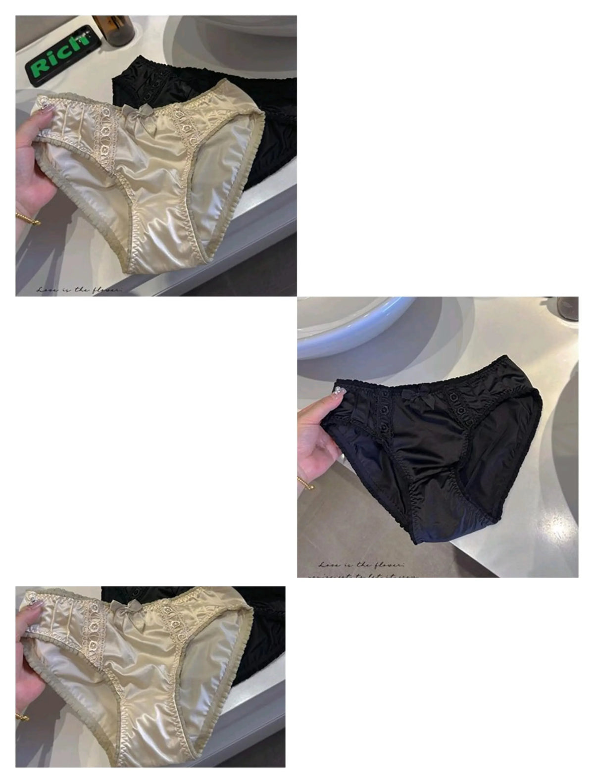 Silk skating underwear shorts from Corporación Turística, smooth and comfortable for athletic or leisure wear.