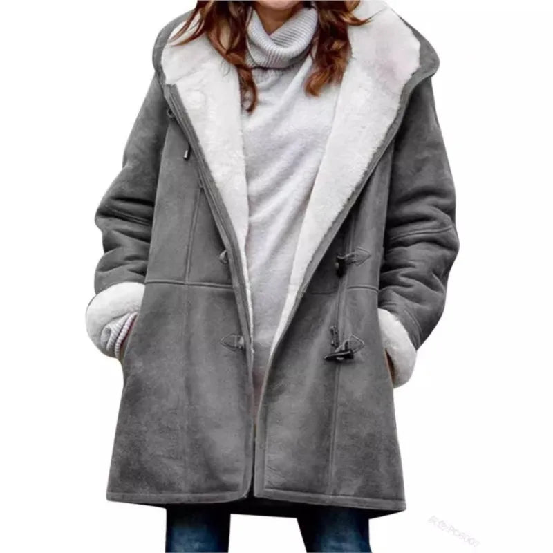 Nuevo Abrigo de Mujer para Otoño e Invierno 2026 con Capu...