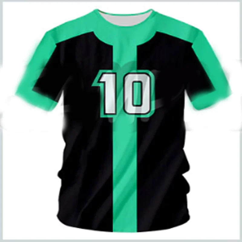 Camiseta Ben 10 Omnitrix 3D Anime 2025: Estilo Harajuku Y2k