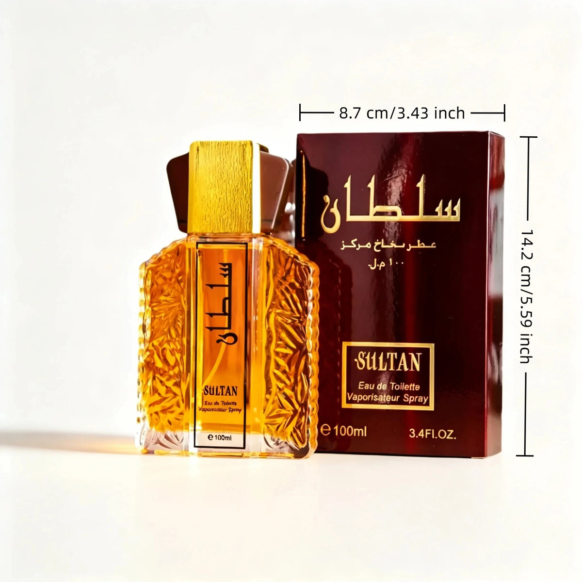 100ml Sultan Arabian Oriental Men Eau de Toilette, Coloni...
