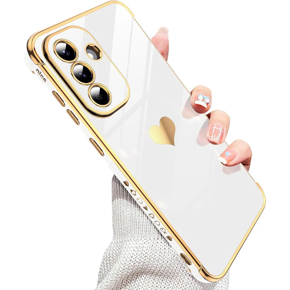Soft silicone luxury case for Samsung Galaxy smartphone, featuring a sleek, protective design in a vibrant color.
