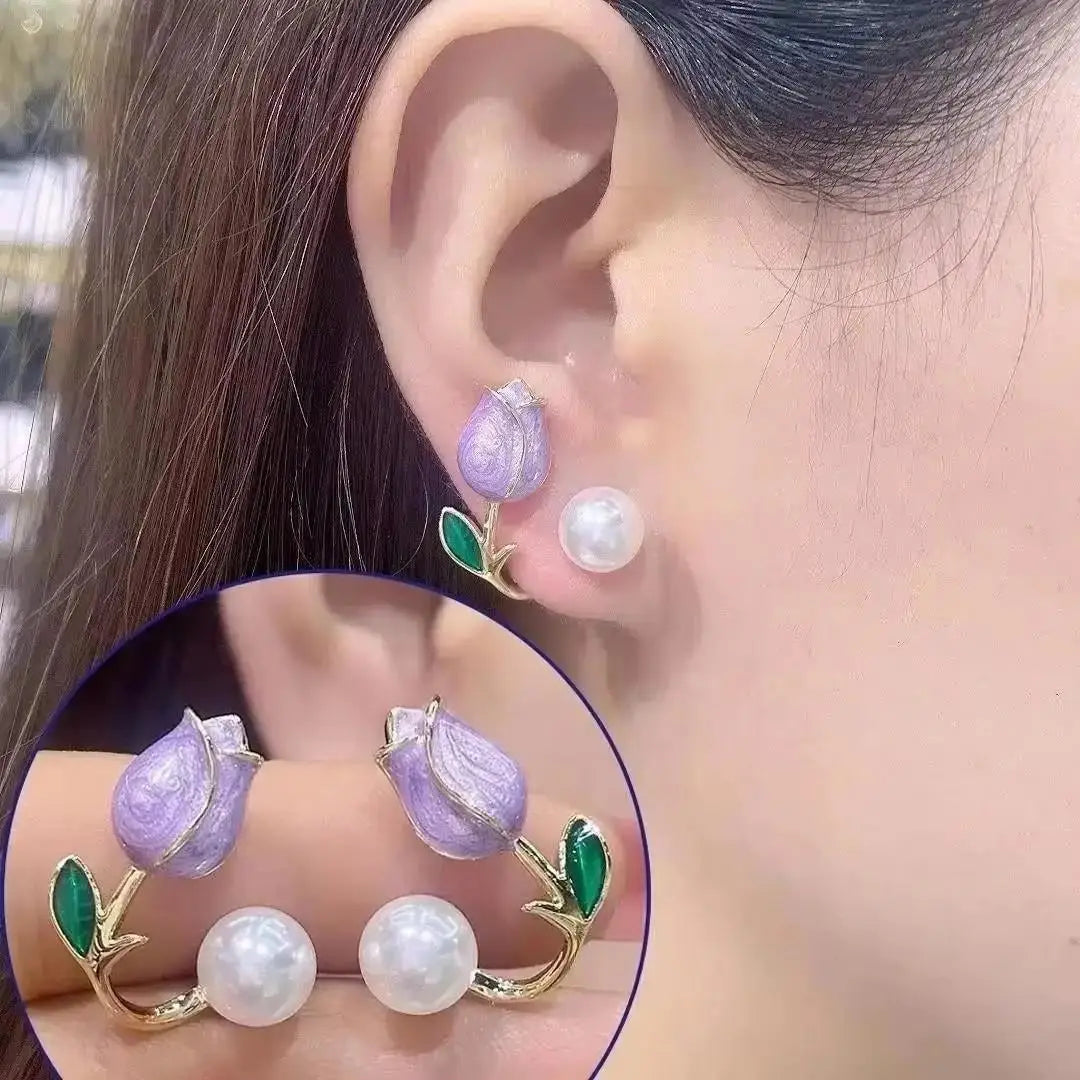 Pendientes colgantes de circonio de moda coreana para muj...