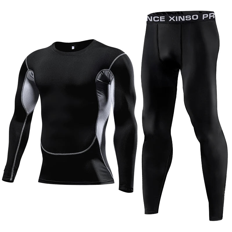 Conjunto Deportivo de Compresión para Hombre 2026, Traje ...
