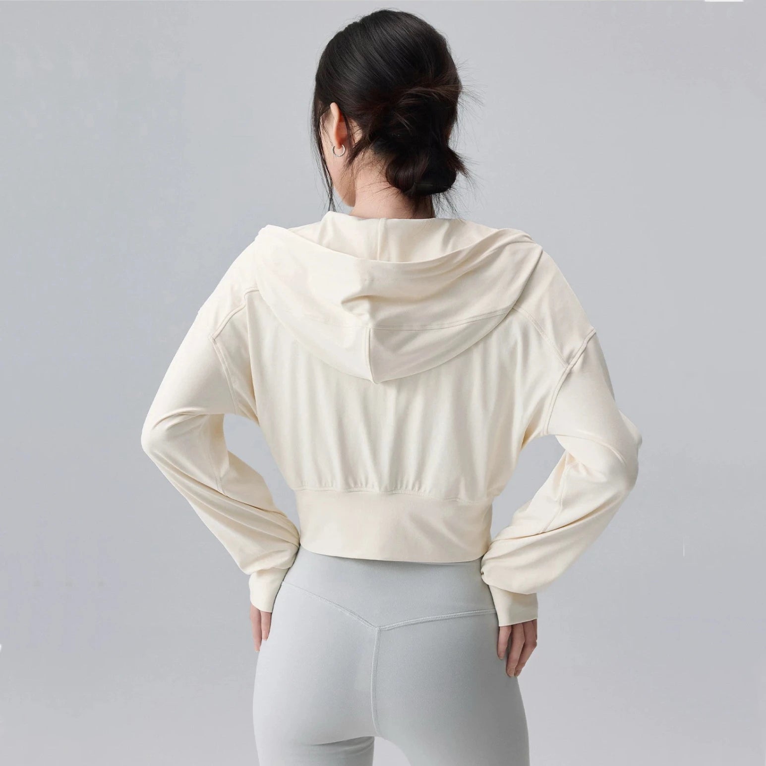 Chaqueta con capucha para correr para mujer, abrigo para ciclismo, Yoga, trotar, camisa, medias, deportes al aire libre, ropa de gimnasio, ropa deportiva para correr - Corporación Turística