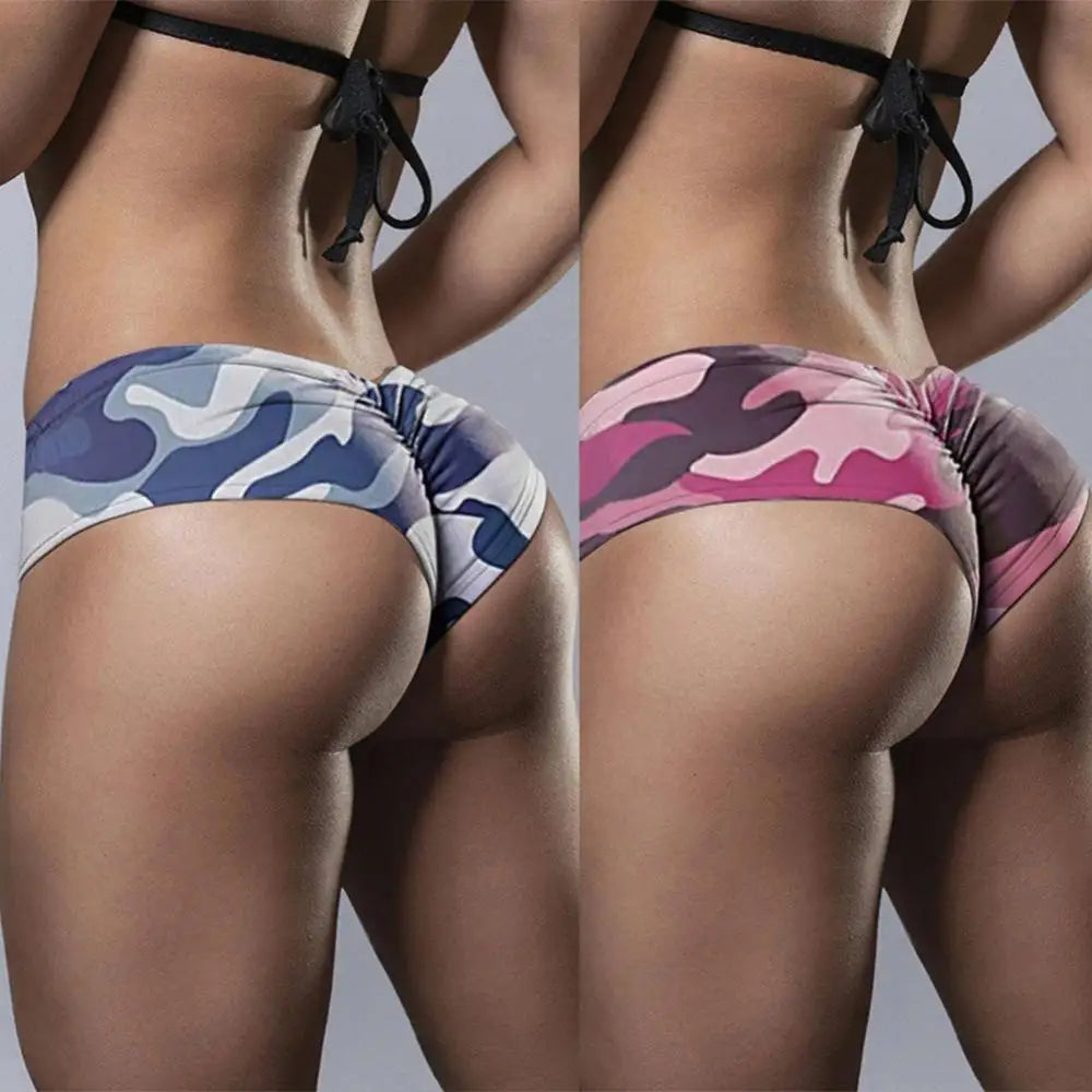 Pantalones estampados para mujer, pantalones cortos con e...