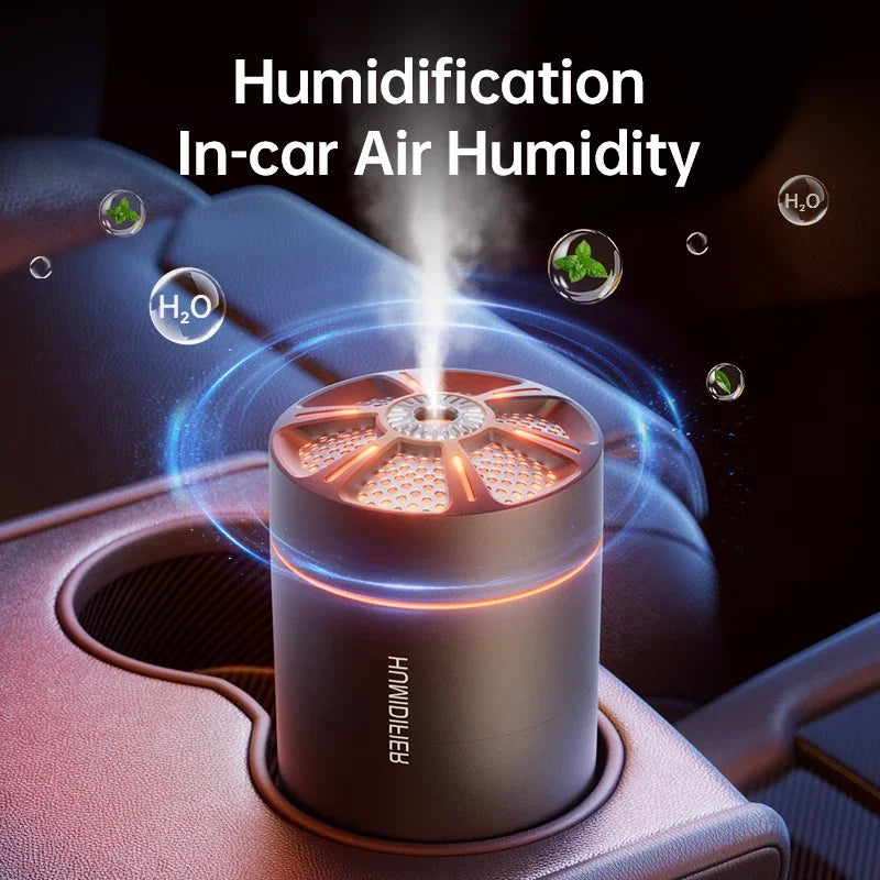 Humidificador 180ml Kebidumei: Potente Difusor Aromaterapia LED Hogar