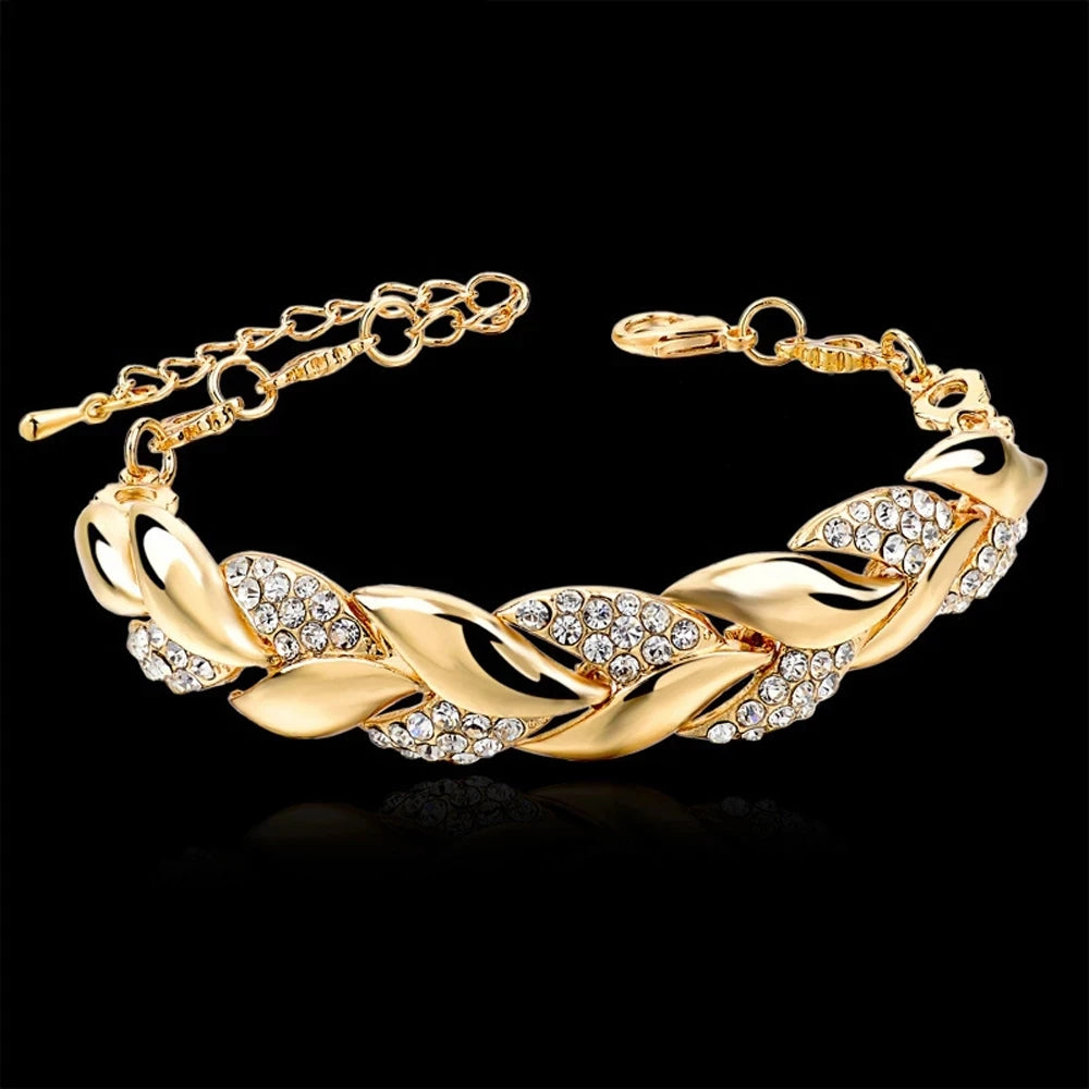 Nueva llegada de Plata de Ley 925, elegante pulsera llama...