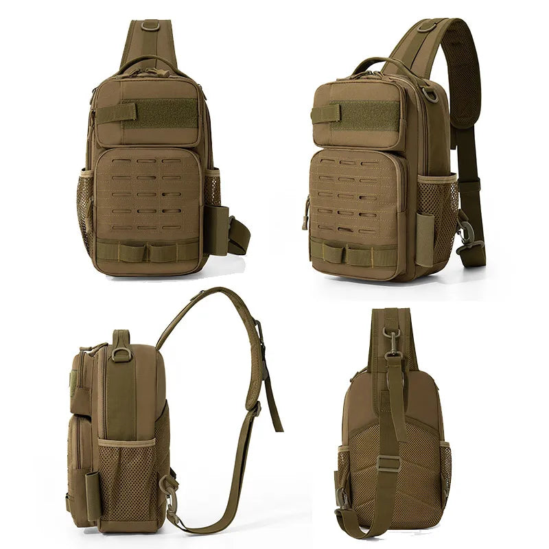 Bolsa táctica de pecho para escalada, accesorios para moc...