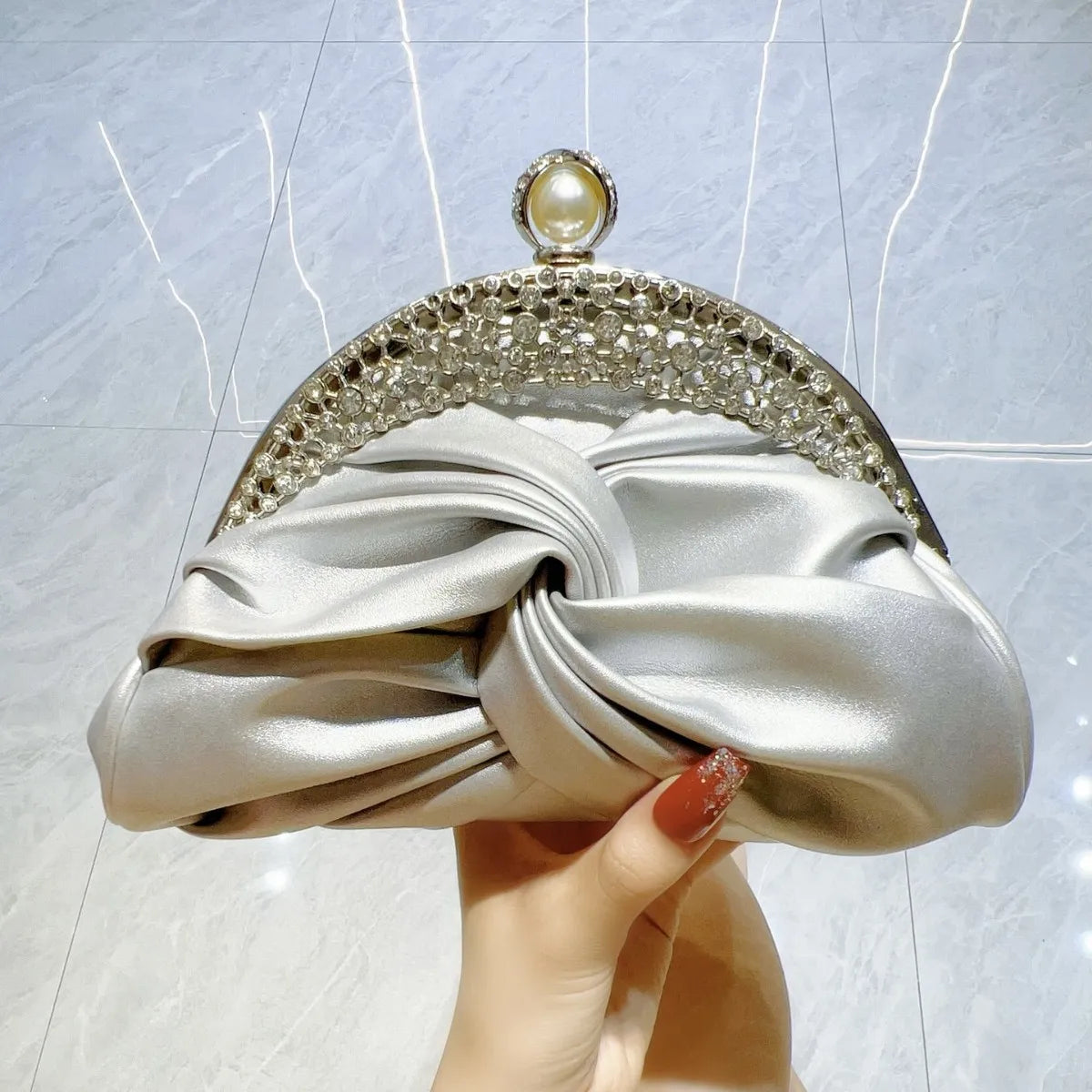 Bolsos de hombro con cadena de lujo para mujer, bolsos ro...