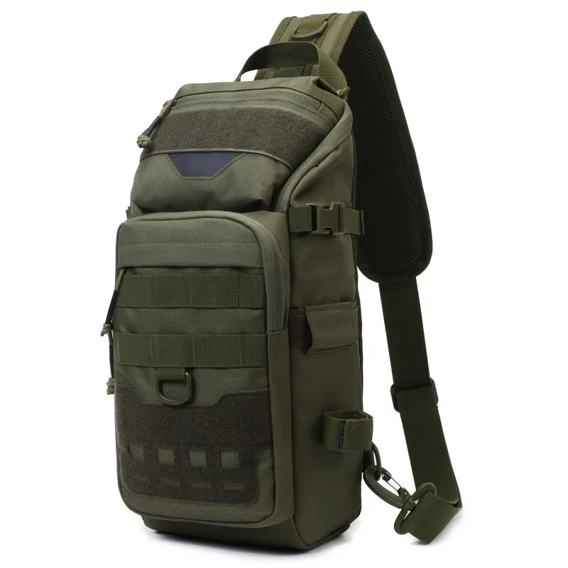 Bolsa de pecho de pesca para hombre, mochila táctica, riñ...
