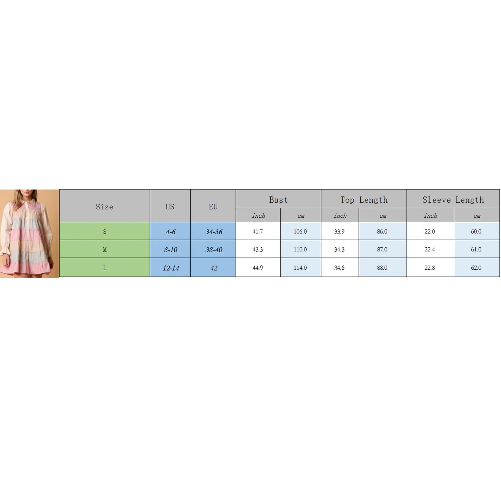 Minivestido camisero con estampado a cuadros para mujer, ...