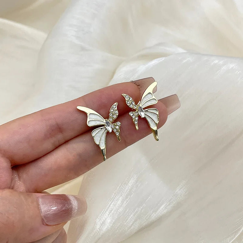Pendientes bonitos de mariposa a la moda para mujer, pend...