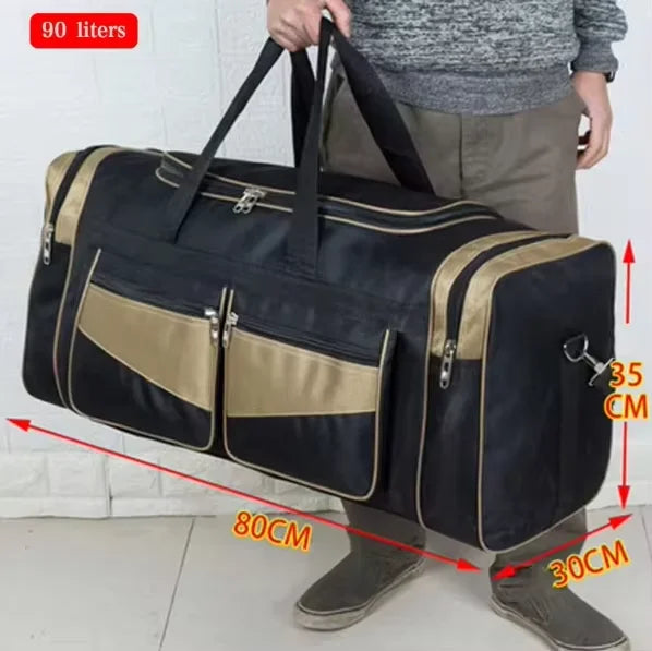 Bolsa de viaje de equipaje grande para acampar, gimnasio,...
