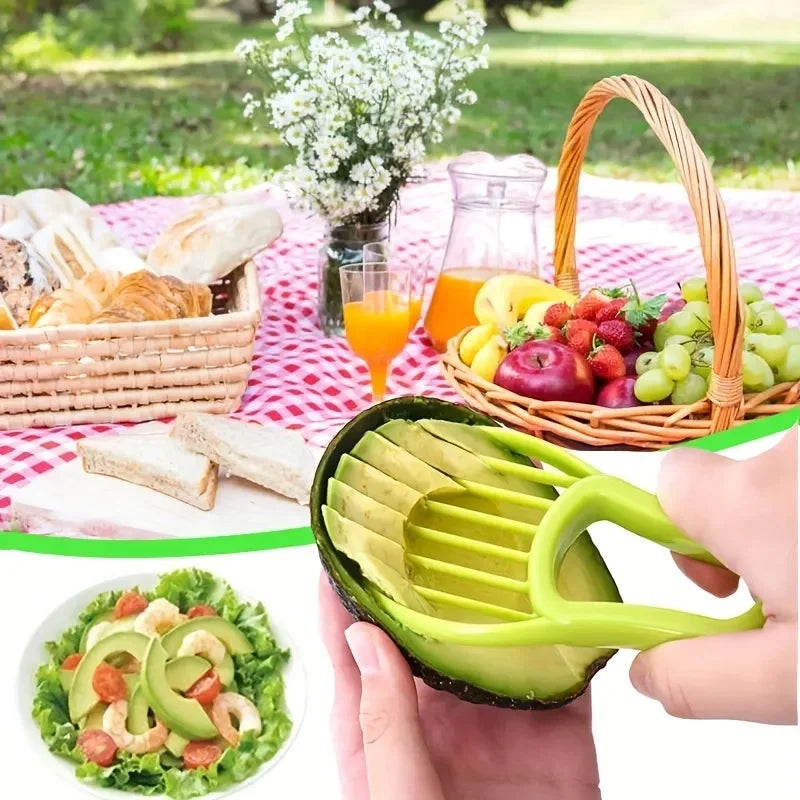 Kit de Herramientas para Aguacate 3 en 1, Rebanador, Desc...