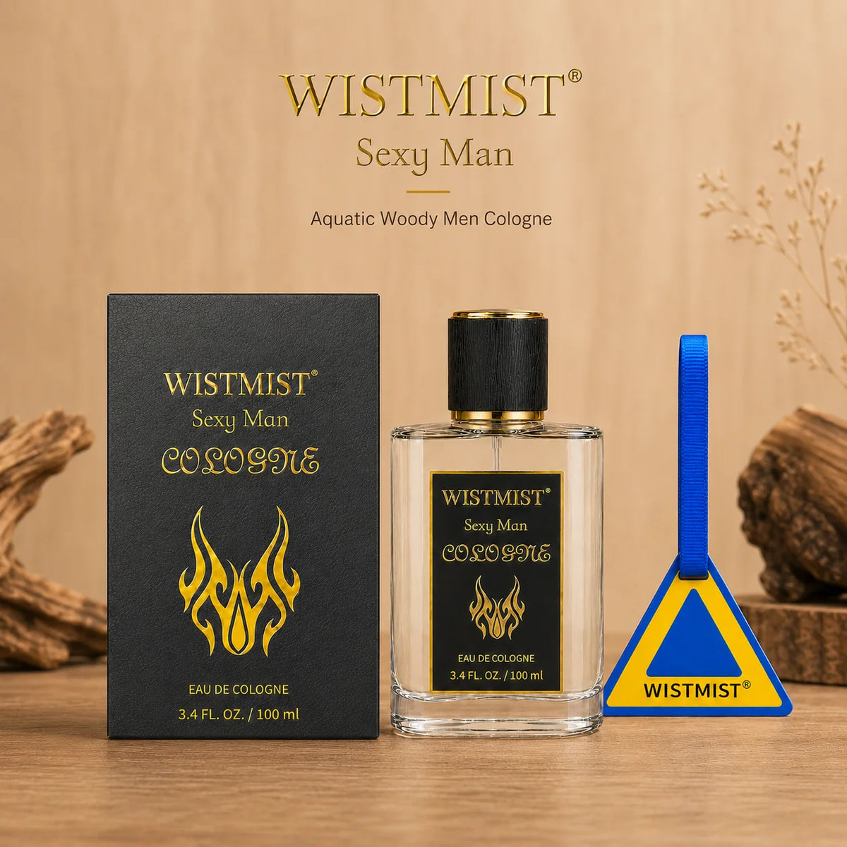 WISTMIST Colonia Sexy para Hombre 100ml, Eau de Cologne e...