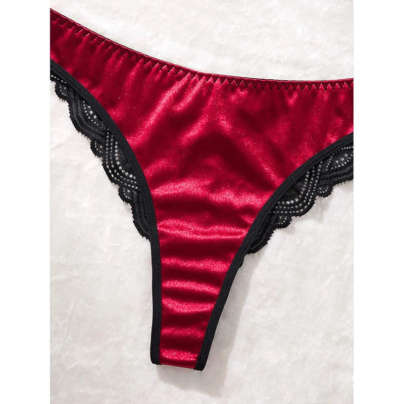 Sexy Valentine's Day lingerie set by Corporación Turística, featuring romantic and alluring intimate wear with lace details.