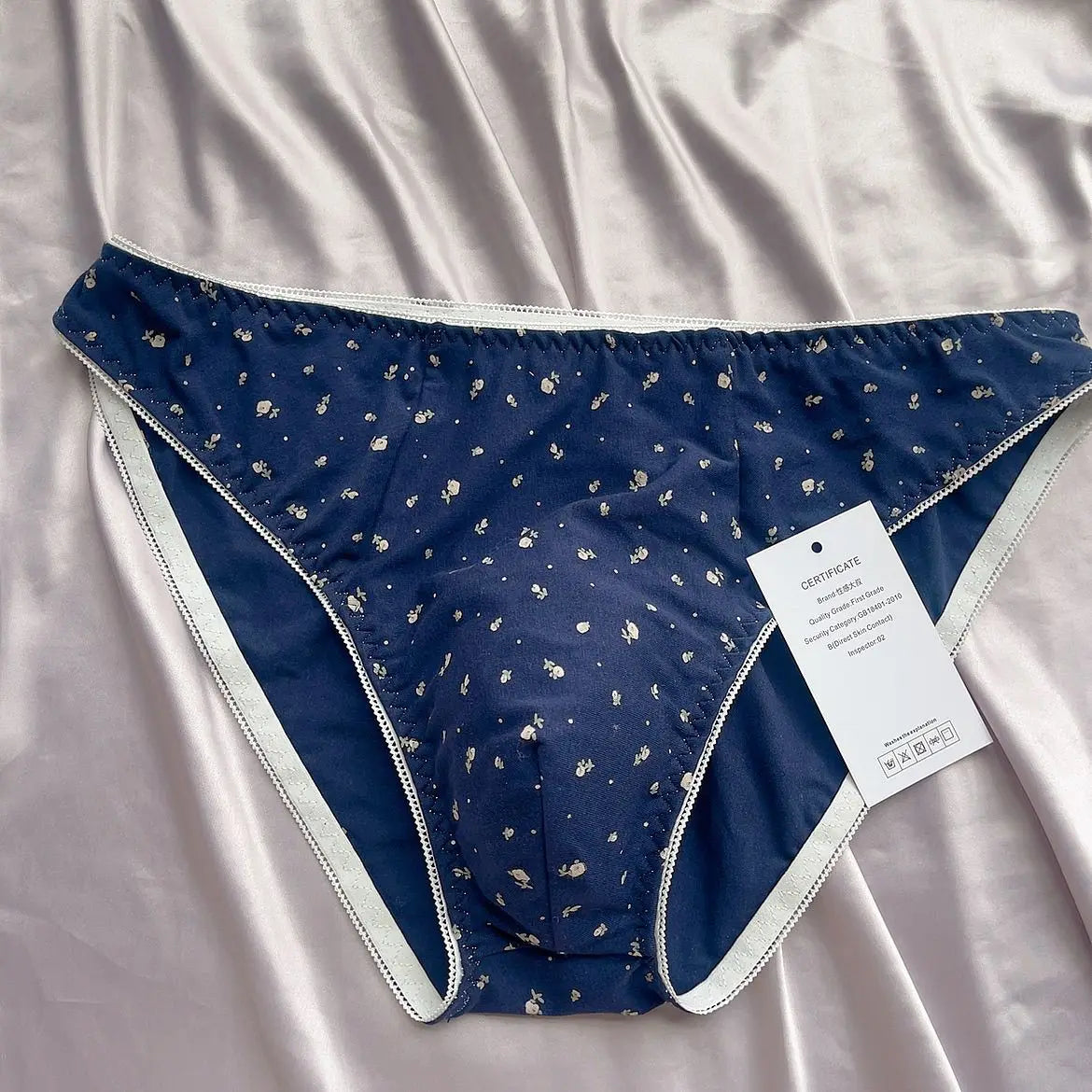 Pink men's boxer briefs with BF style from Corporación Turística, featuring a comfortable fit and modern design.