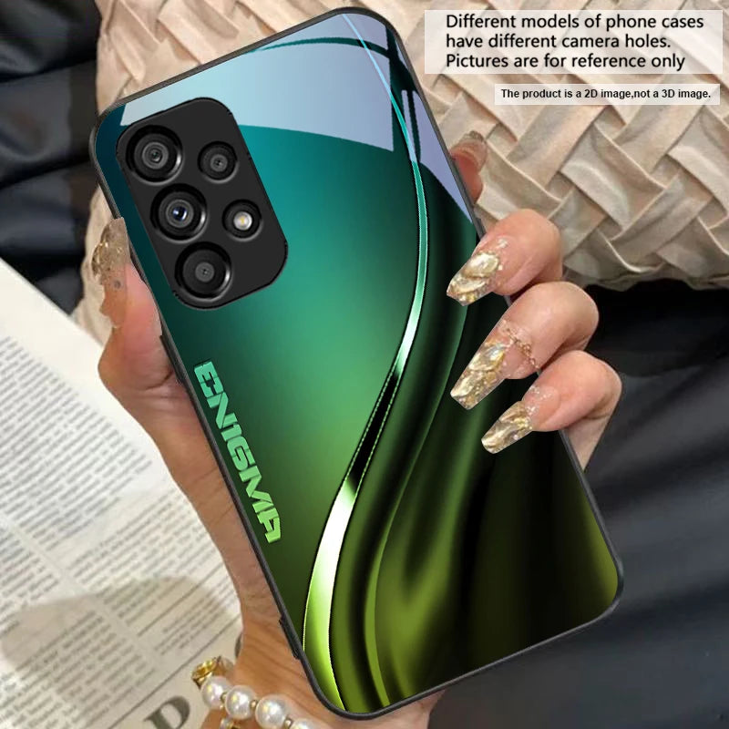 Gradated gray Samsung Galaxy S8 S9 S10 S20 Ultra mixed-color phone case by Corporación Turística, showing textured design and curved edges.