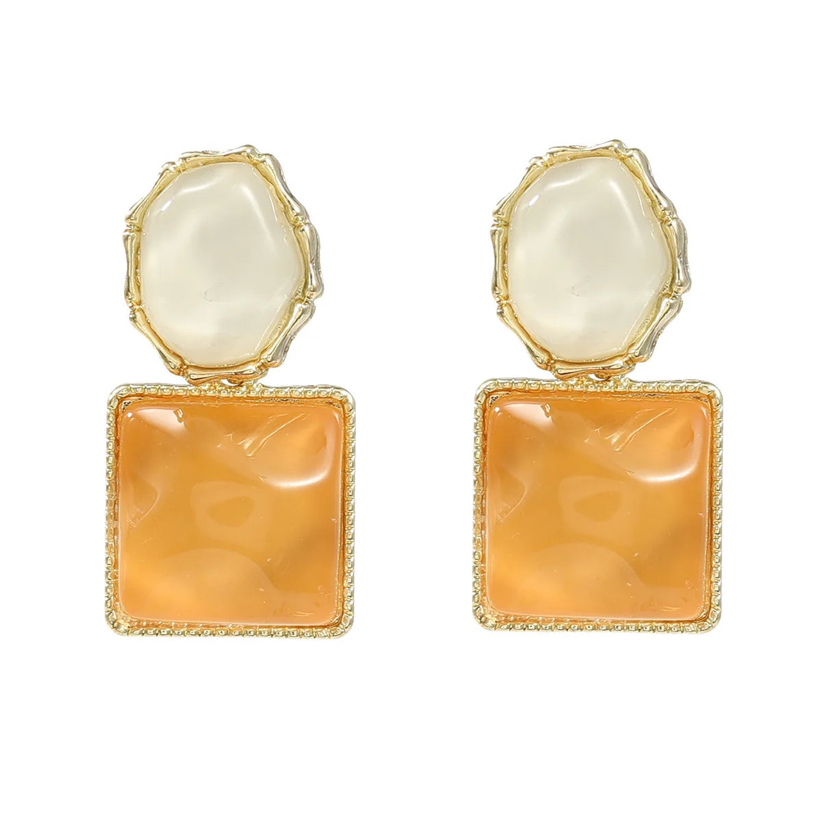 Pendientes de gota de corazón de cristal púrpura para muj...