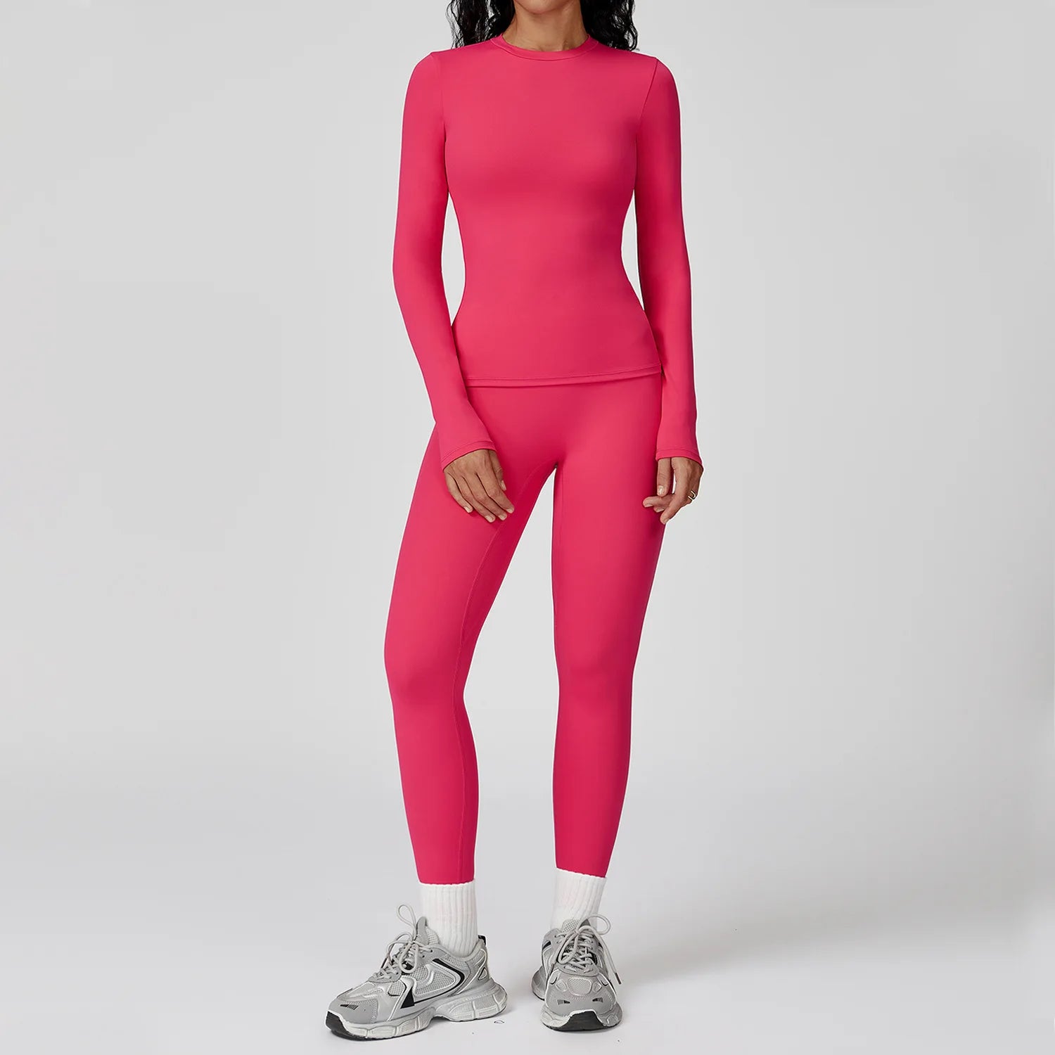 Conjunto de Yoga, 2 uds., ropa deportiva, trajes deportiv...